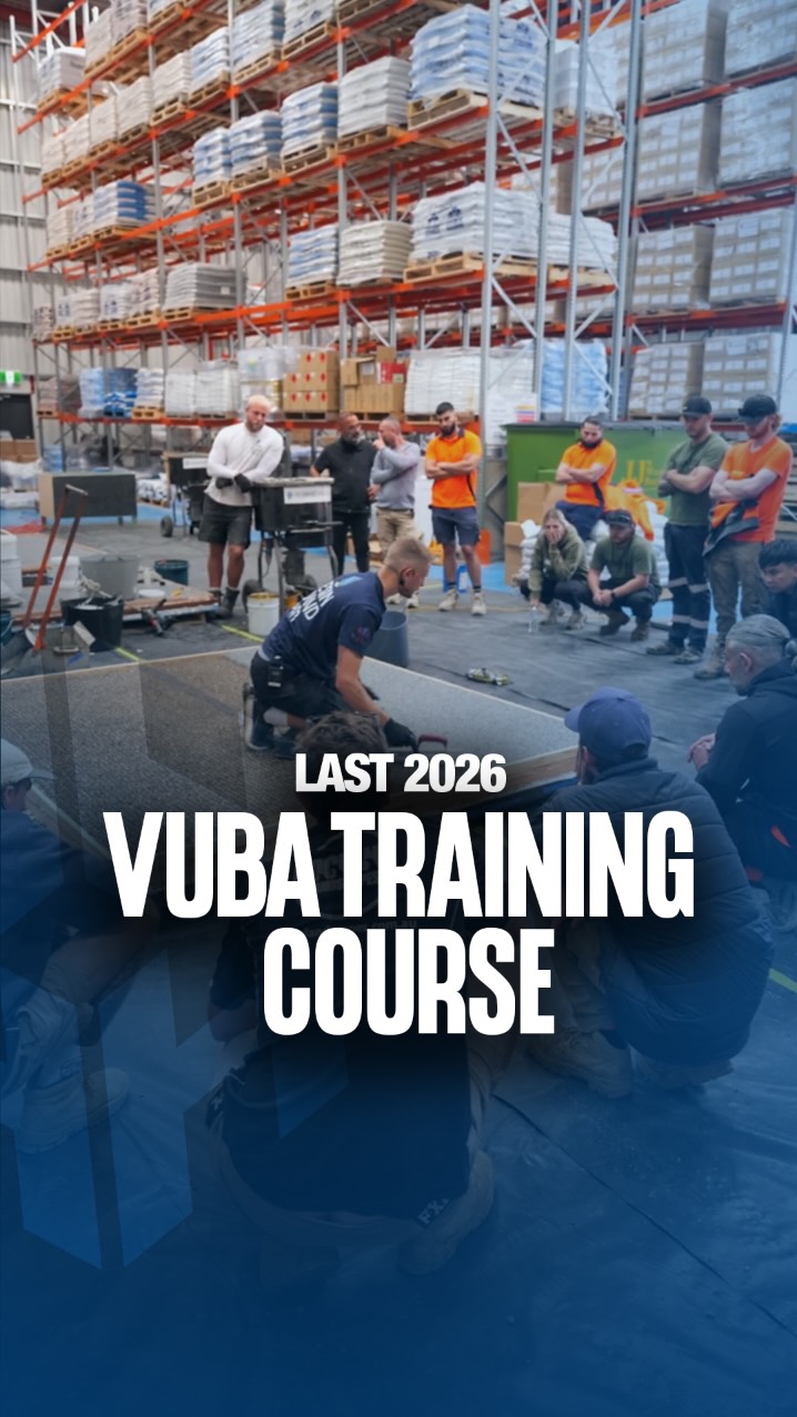 Vuba Resin training promo &mdash; real driveway jobsite, November 10